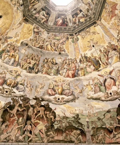 The Last Judgement (detail) by Giorgio Vasari