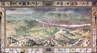 The Siege of Florence in 1530 by Giorgio Vasari