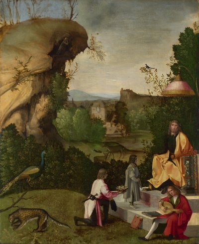 Homage to a Poet by Giorgione,