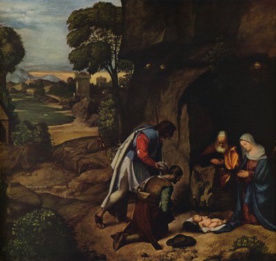 The Adoration of the Shepherds, 1505-1510 by Giorgione da Castelfranco