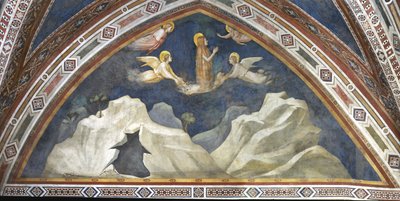 Chapel of the Magdalene, the eastern wall: Scenes from the life of the Magdalene, 