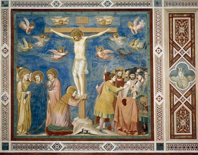 Crucifixion, (detail) by Giotto (c.1266 1337)