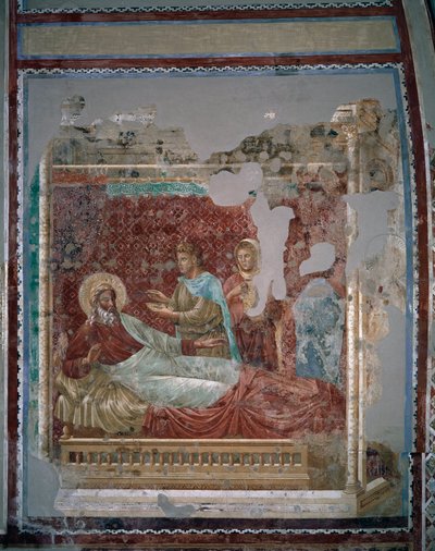 Isaac Rejects Esau - Fresco by Giotto (c.1266 1337)