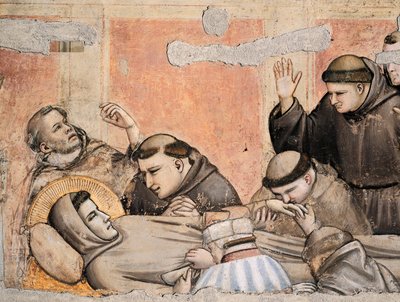 Death of St Francis (detail) by Giotto (c.1266 1337)