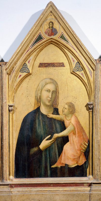 Madonna and Child (detail) by Giotto (c.1266 1337)