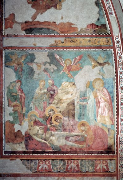 The Lamentation of Christ (detail) by Giotto (c.1266-1337)