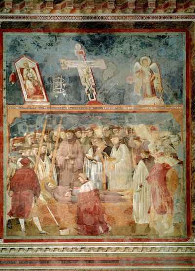 Life of St Francis of Assisi: The Verification of Stigmas by Giotto (c.1266 1337)