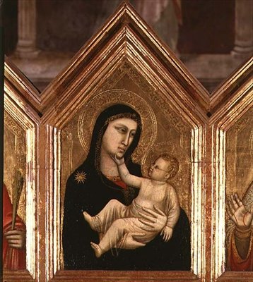 Madonna and Child, from St. Reparata Polyptych by Giotto (c.1266 1337)