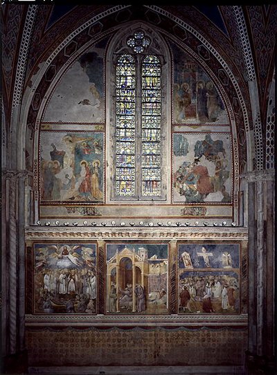 Scenes from the Life of Christ and the Cycle of St. Francis by Giotto (c.1266 1337)