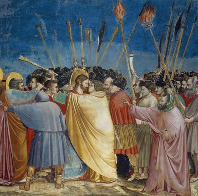 The Betrayal of Christ (detail) by Giotto (c.1266 1337)