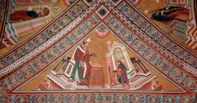 The Doctors of the Church: Pope Gregory I the Great by Giotto (c.1266 1337)