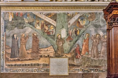The Tree of Life, Right Transept by Giotto di Bondone (style of)