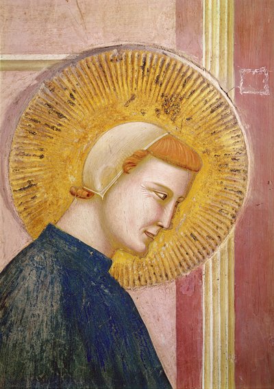 Saint Francis Honoured by a Simple Man (detail) by Giotto di Bondone
