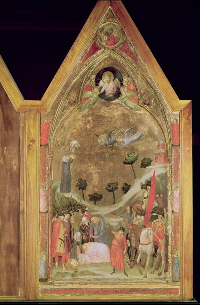 The Martyrdom of St. Paul, right hand panel from the Stefaneschi Triptych, c.1320 by Giotto di Bondone