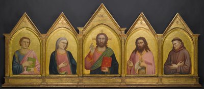 The Peruzzi Altarpiece by Giotto di Bondone