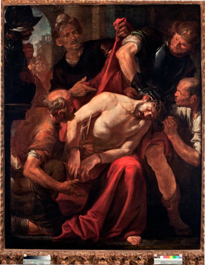 The Derision of Christ (Jesus mocked by the soldiers) by Giovacchino Assereto