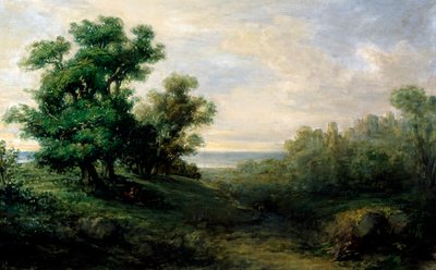 Landscape by Giovanni Carnovali