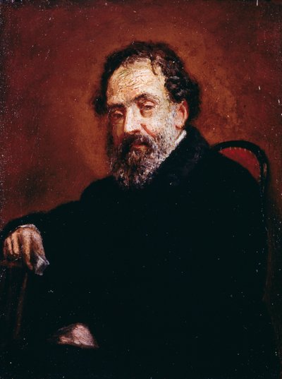 Portrait of the Painter Enrico Carlo Augusto Scuri by Giovanni Carnovali