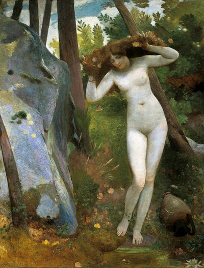At the Source (detail) by Giovanni Costa