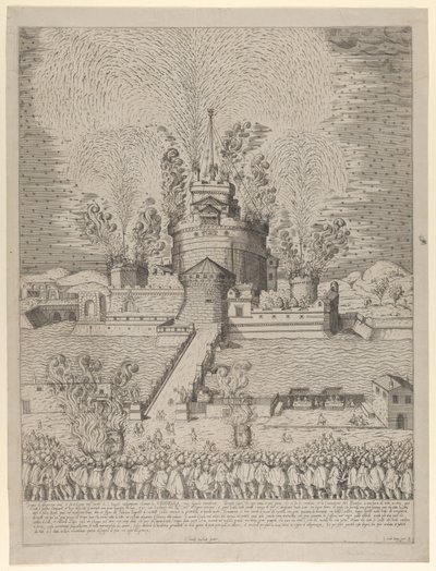 The firework display called 