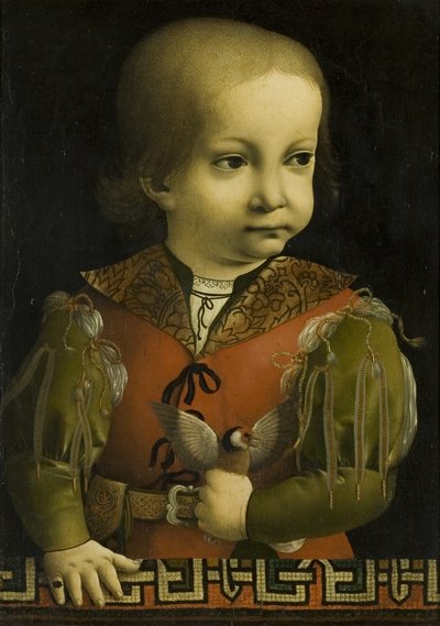 Francesco Sforza as a Child by Giovanni Ambrogio de Predis