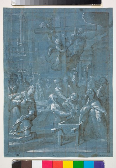 The Invention of the Holy Cross by Giovanni Andrea Ansaldo