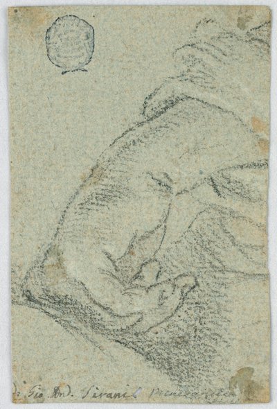 Study: A Left Hand in a Leaning Position, ca. 1650 by Giovanni Andrea Sirani
