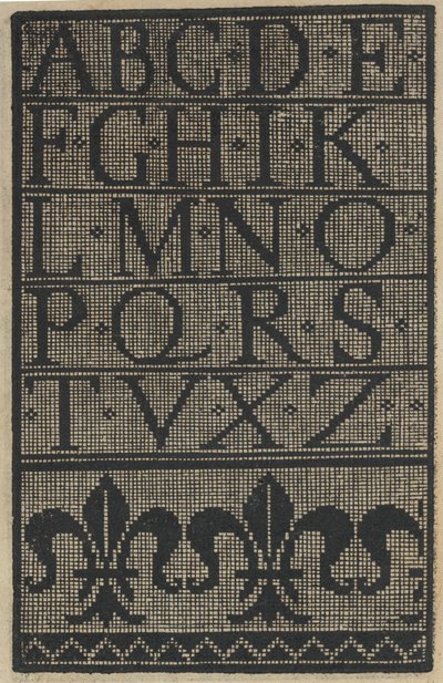 Esemplario di Lauori..., page 14 recto, August 1, 1532 by Giovanni Andrea Vavassore