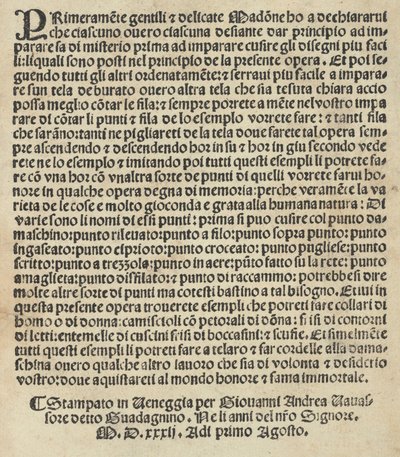 Esemplario di Lauori, Page 14 Verso by Giovanni Andrea Vavassore