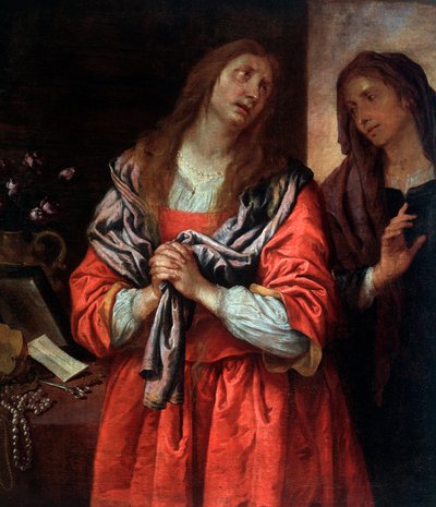 Mary and Martha by Giovanni Andrea di Ferrari
