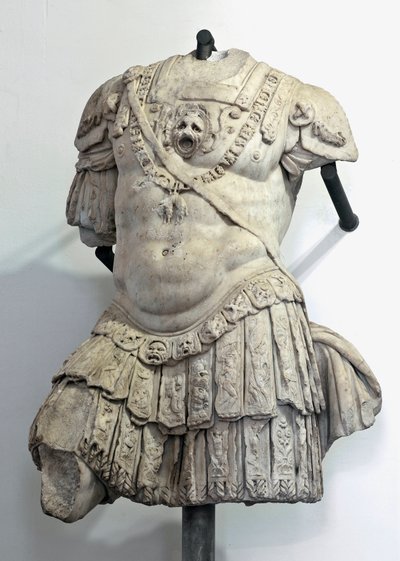 Marble Bust of Andrea Doria (1466-1560), Condottiere and Admiral of Genoa by Giovanni Angelo Montorsoli