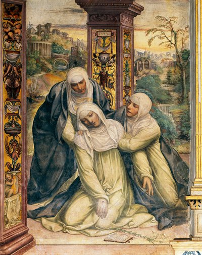 Ecstasy of Saint Catherine of Siena (Detail) by Giovanni Antonio Bazzi Sodoma