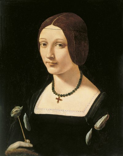 Portrait of a Lady as Saint Lucy by Giovanni Antonio Boltraffio