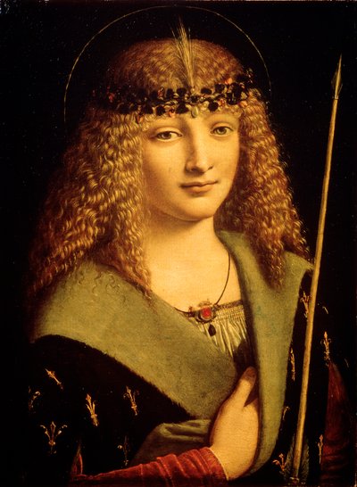 Portrait of a Youth as Saint Sebastian, c1500 by Giovanni Antonio Boltraffio