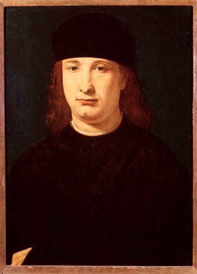 Portrait of the Italian Poet Girolamo Casio by Giovanni Antonio Boltraffio