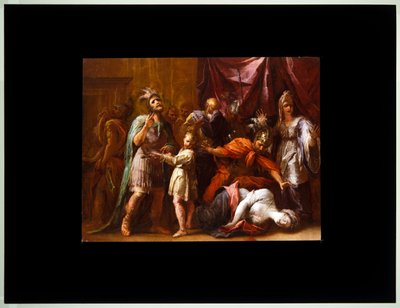 Death of Lucretia by Giovanni Antonio Burrini or Burino