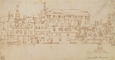 Horse Guards, London by Giovanni Antonio Canal