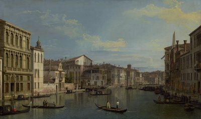 The Grand Canal in Venice from Palazzo Flangini to Campo San Marcuola by Giovanni Antonio Canal
