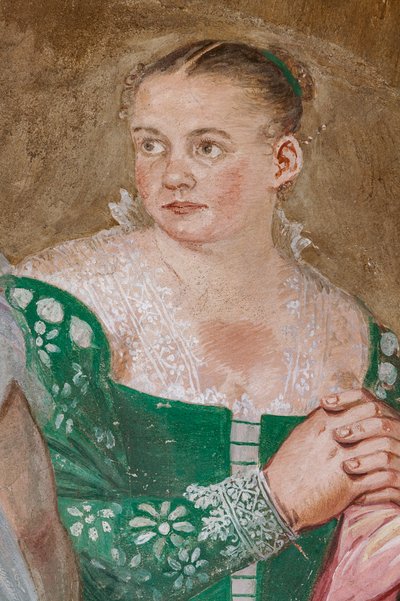 Female figure (detail) by Giovanni Antonio Fasolo