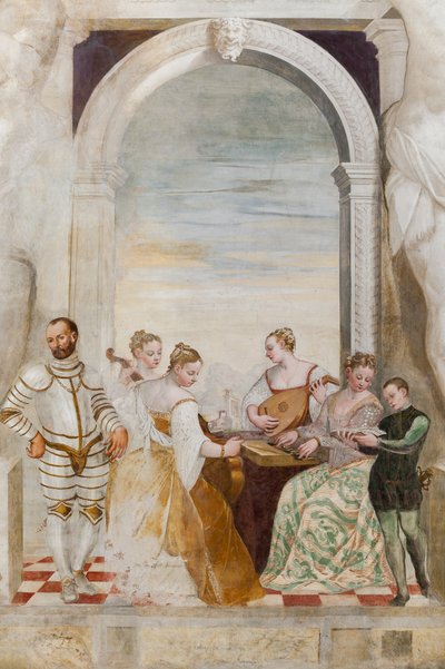 The Concert, Main Hall, c.1570 by Giovanni Antonio Fasolo