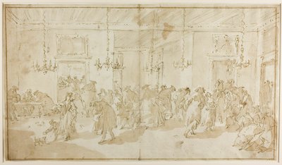 Il Ridotto by Giovanni Antonio Guardi