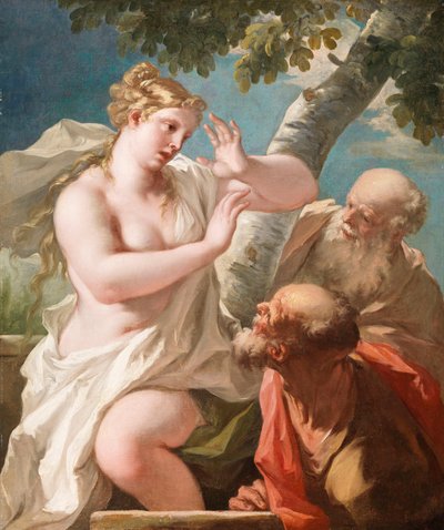 Susannah and the Elders by Giovanni Antonio Pellegrini