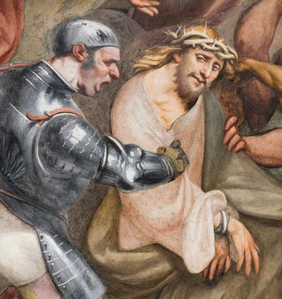 Central Nave, Third Span South, Climb to Calvary, Il Pordenone by Giovanni Antonio Pordenone