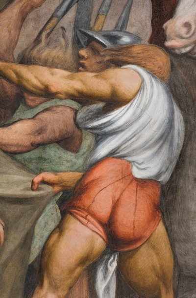Central Nave, Third Span South, Climb to Calvary by Giovanni Antonio Pordenone