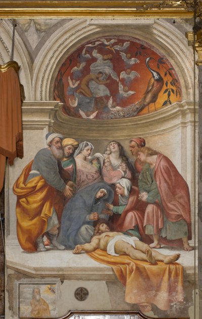 Counterfaccata, IL Pordenone, Deposition 1522 by Giovanni Antonio Pordenone