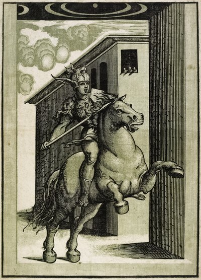 Marcus Curtius, c.1540 by Giovanni Antonio Pordenone