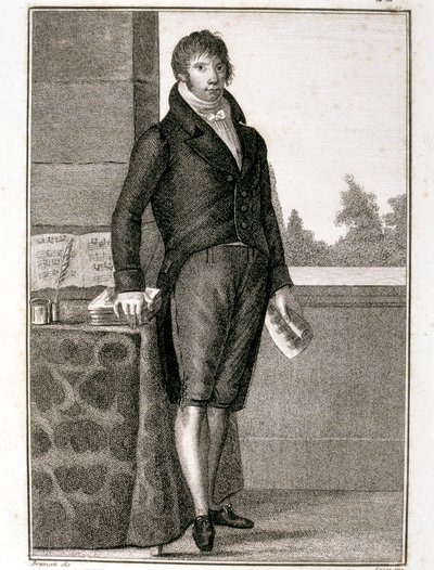 Portrait of Luigi Cherubini by Giovanni Antonio Sasso