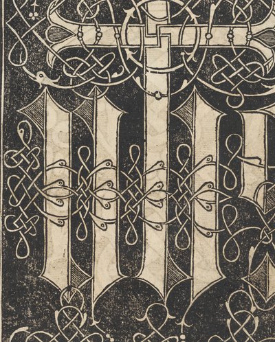 Essempio di Recammi, Page 17 Recto, 1530 by Giovanni Antonio Tagliente