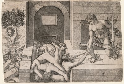 Allegory of the Rescue of Humanity: Virtus Deserta by Giovanni Antonio da Brescia