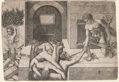 Allegory of the Rescue of Humanity: Virtus Deserta by Giovanni Antonio da Brescia